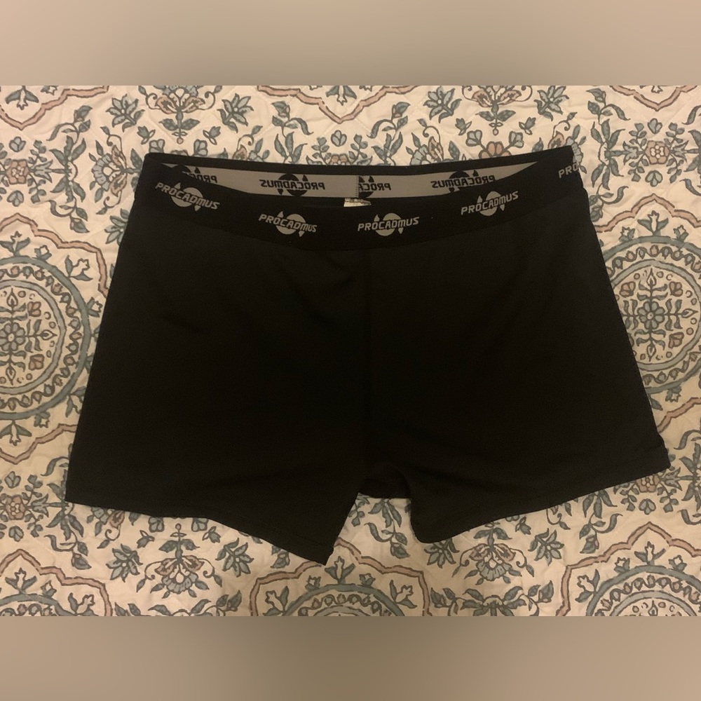 CADMUS Black Spandex Shorts